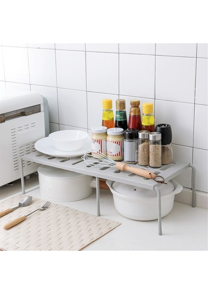 Teleskopik ve Istiflenebilir Raf Çerçevesi Mutfakta Yerden Tasarruf Sağlayan Raf Ev Oturma Odası Yurt Depolama Rafı (Yurt Dışından) fırsatları