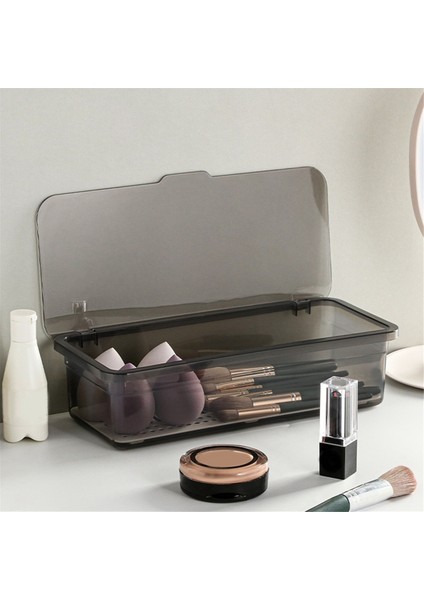 Kapaklı Çatal Bıçak Tepsisi, Kapaklı Alet Saklama Plastik Çatal Bıçak Tepsisi, Çatal Bıçak Çekmecesi Düzenleyici Alet Saklama Kabı B (Yurt Dışından) modelleri