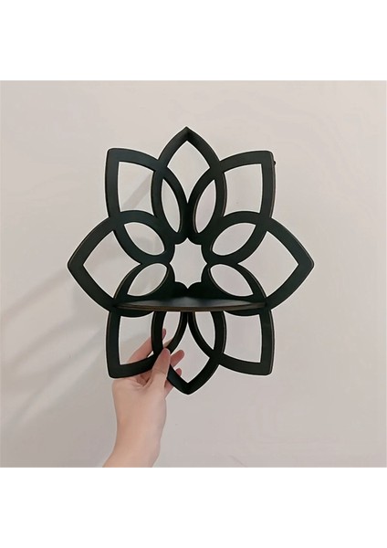 Lotus Köşe Rafları, Ahşap Çiçekler Duvar Köşe Rafları Yüzen Raflar Kristal Sergileme Rafı Boho Duvar Köşe Rafları (Yurt Dışından) indirimleri