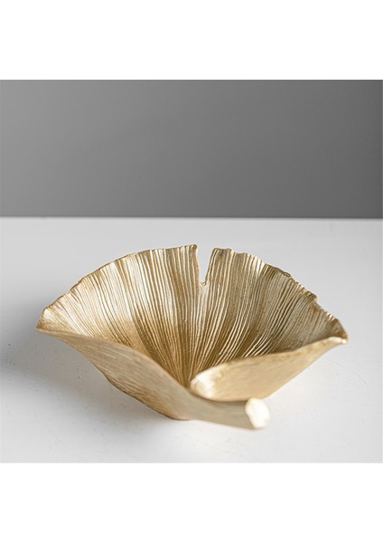 Reçine Altın Ginkgo Yaprakları Depolama Tepsisi Dekoratif Figürler Masaüstü Dekoru Veranda Masaüstü Anahtarı Atıştırmalık Depolama Kabı (Yurt Dışından) indirimleri