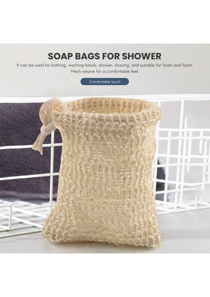30 Paket Doğal Sisal Sabun Poşeti Peeling Sabunu Koruyucu Kese Tutacağı (Yurt Dışından) fiyatları