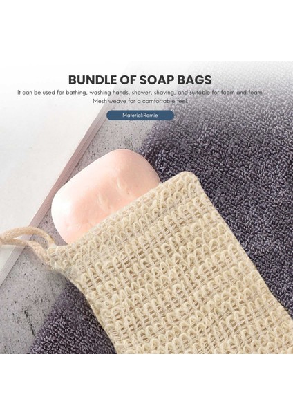 30 Paket Doğal Sisal Sabun Poşeti Peeling Sabunu Koruyucu Kese Tutacağı (Yurt Dışından) indirimleri