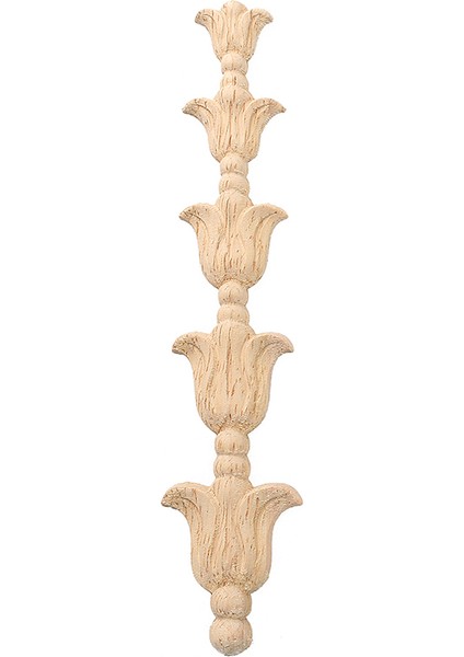 Ahşap Oyma Köşe Onlay Aplike Boyasız Çerçeve Çıkartması Ev Mobilyaları Dekoru Için Stil: 1 # (Yurt Dışından)