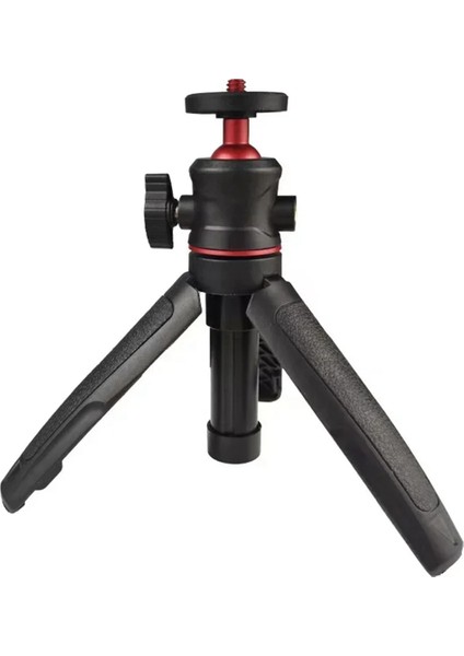Mini Masaüstü Tripod El Tipi Fotoğrafçılık Braketi Esnek Bilyalı Başlı 1/4 Inç Vida Montajı Gopro Pocket 3 Siyah (Yurt Dışından) indirimleri