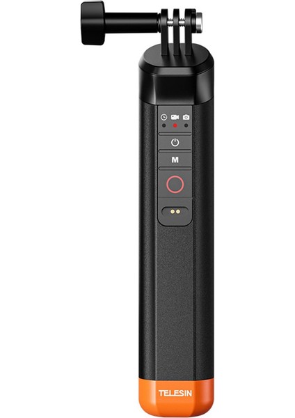 Telesın Selfie Çubuğu Yüzdürme Çubuğu Selfie Çubuğu El Kayışı ile Gopro Hero 8 9 10 11 12 13 Için Kablosuz Uzaktan Kumanda (Yurt Dışından) fiyatları