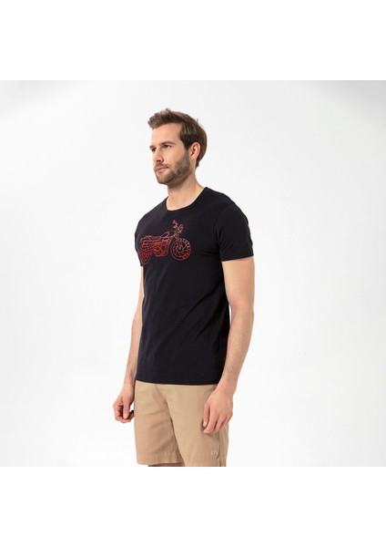 Tj Erkek Siyah Tişört fırsatları