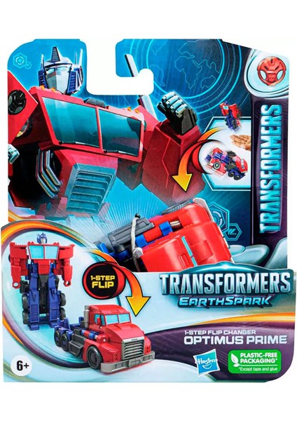Earthspark Tek Adimda Dönüşen Figür Optimus Prime G0742-G0994