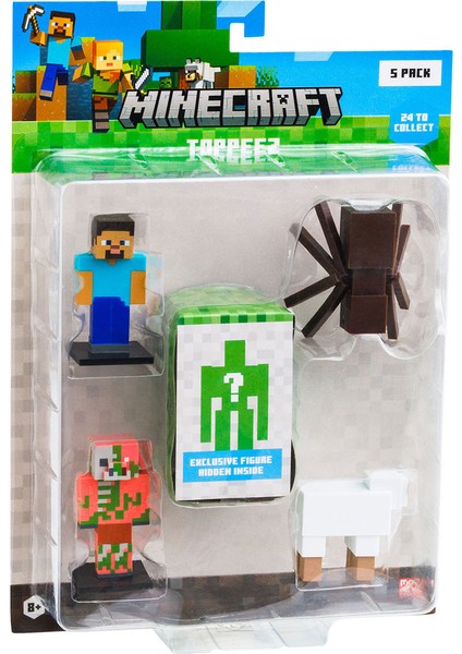 3D Figür Toppeez 5 Li Set Model-3 PMI/MC2040