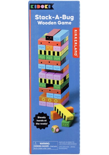 Stack-A-Bug Wooden Game