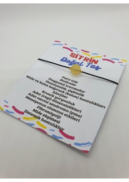 Sitrin Doğal Taş Ip Bileklik, Gri Renk, Zarif ve Eşsiz Tasarım modelleri