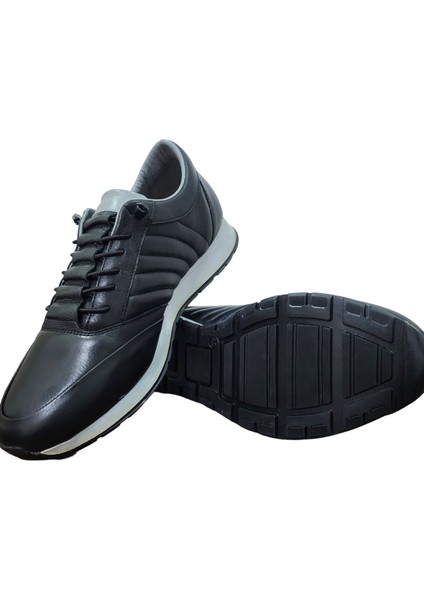 GR0022 Hakiki Yumuşak Deri Ortopedik Hafif Poli Taban Gizli Bağcıklı Sneaker Erkek Ayakkabı fırsatları