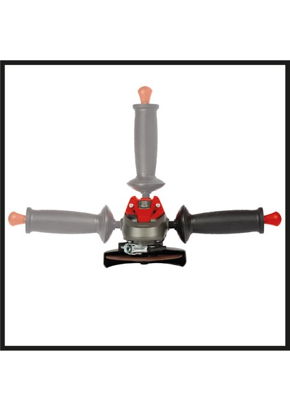 Avuç Taşlama TE-AG 115 (720 W, disk çapı Ø 115 mm, anahtarlı ek tutamak, kesme diski dahil) - 4430850 fiyatları