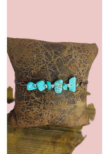 Ipli Turkuaz Doğal Taş Takı, Şık ve Zarif Aksesuar. fiyatları