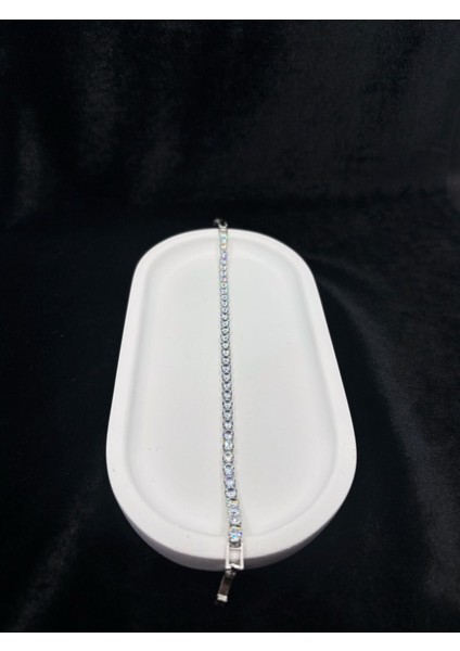 Gri Zirkon Taşlı Su Yolu Bileklik, Şıklık ve Zarafet Sunar. modelleri