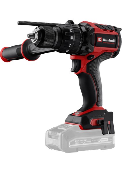 Professional Akülü Darbeli Vidalama TP-CD 18/120 Li-i BL-Solo Power X-Change (18 V, kömürsüz, 120 Nm, darbeli delme fonksiyonu, 13 mm mandren, 2 vites, akü dahil değildir) - 4514310