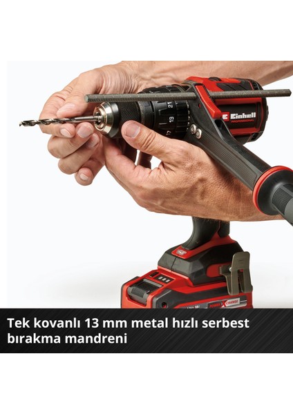 Professional Akülü Darbeli Vidalama TP-CD 18/120 Li-i BL-Solo Power X-Change (18 V, kömürsüz, 120 Nm, darbeli delme fonksiyonu, 13 mm mandren, 2 vites, akü dahil değildir) - 4514310 indirimleri