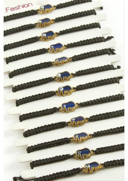 Fil Makrome Örgülü Bileklik