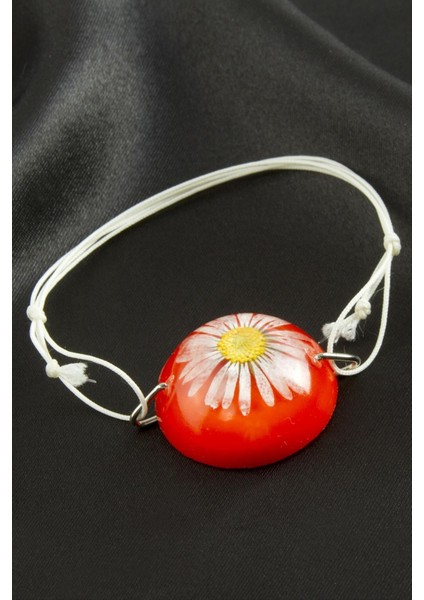 Papatya Epoksi Bileklik