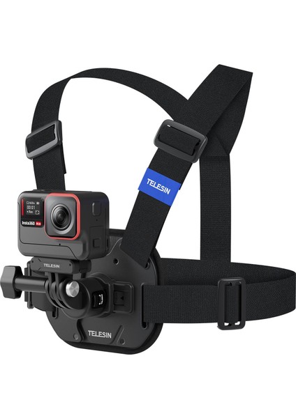 Telesın Aksiyon Kamera Göğüs Askısı (Vest Chest) | Hızlı Çıkarılabilir Yelek Göğüs Kayışı (Siyah) modelleri