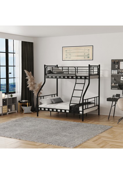 Imaj 3 Kişilik Ebeveyn 3'lü Metal Ranza 90X200 & 140X200