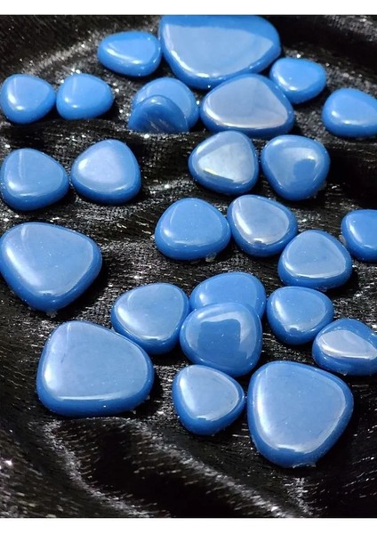 Mavi Damla Cam Mozaik Taşı (150 Adet 500 Gr)