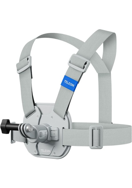 Telesın Aksiyon Kamera Göğüs Askısı (Vest Chest) | Hızlı Çıkarılabilir Yelek Göğüs Kayışı (Gri) modelleri