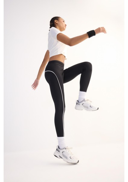 DeFactoFit Beli Saran Sporcu Tayt D7831AX25SP