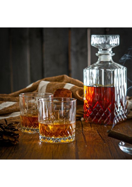 Luna 7 Parça Özel Kutulu Su Meşrubat Viski Seti