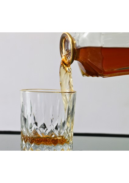 Luna 7 Parça Özel Kutulu Su Meşrubat Viski Seti modelleri