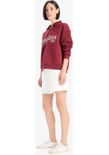 Beli Bağcıklı Basic Düz Bermuda Şort F7997AX25AU fiyatları