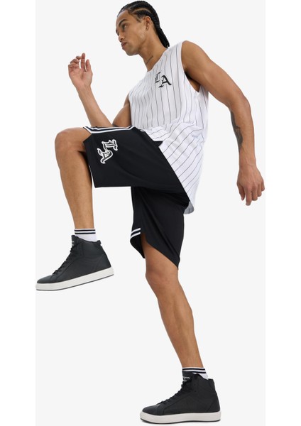 Hızlı Kuruyan Standart Fit Sporcu Kısa Paça Ağır Kumaş Şort C1840AX25HS modelleri