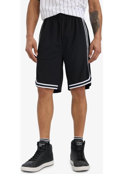 Hızlı Kuruyan Standart Fit Sporcu Kısa Paça Ağır Kumaş Şort C1840AX25HS indirimleri