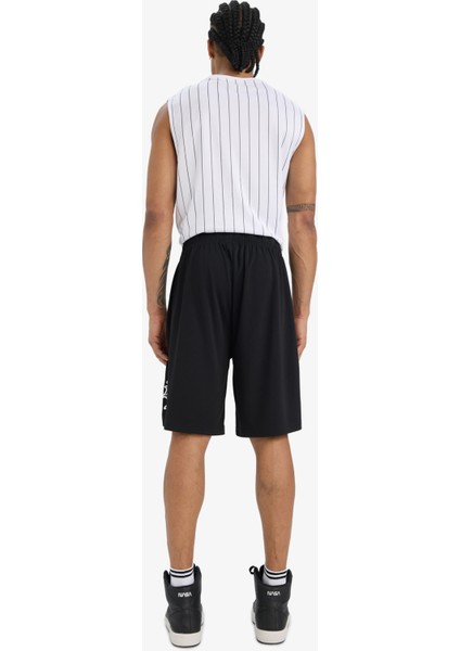 Hızlı Kuruyan Standart Fit Sporcu Kısa Paça Ağır Kumaş Şort C1840AX25HS