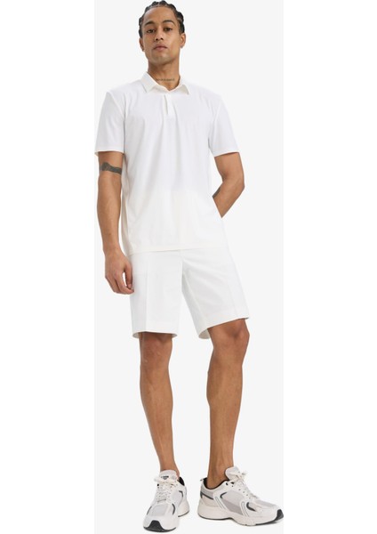 Fit Standart Fit Sporcu Kısa Paça Dokuma Şort E4136AX25SM modelleri