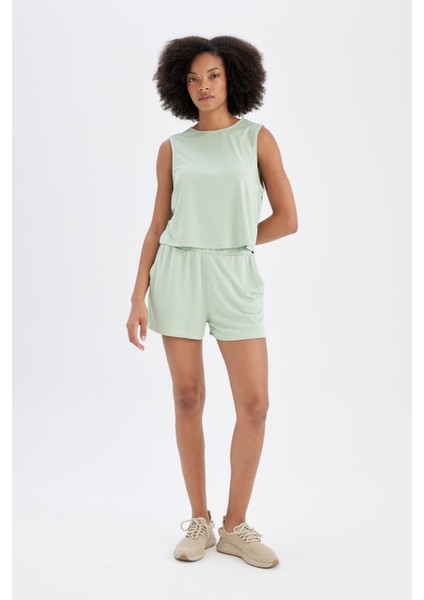 Fit Sporcu Kısa Paça Modal Şort D2981AX24HS modelleri