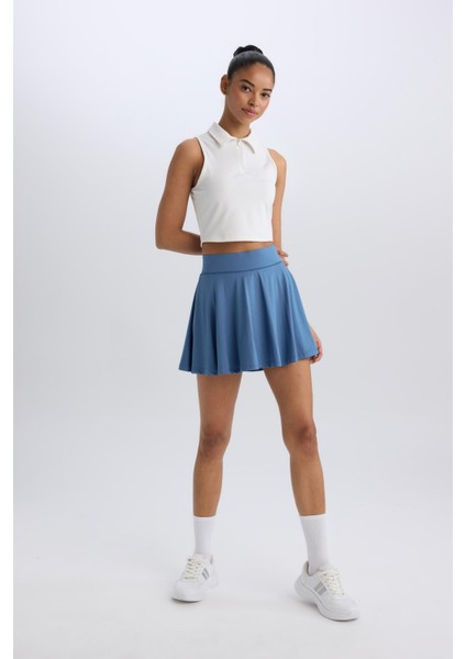 Fit Sporcu İçi Taytlı Mini Tenis Eteği A2514AX25SP fırsatları