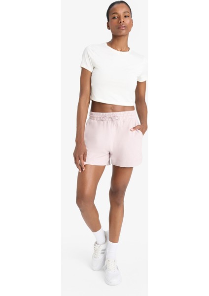 Fit Standart Fit Sporcu Kısa Paça Basic Düz Şort Z6696AZ25SM fiyatları