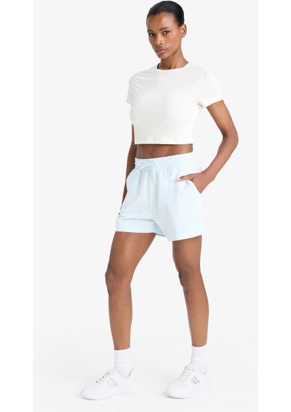 Fit Standart Fit Sporcu Kısa Paça Basic Düz Şort Z6696AZ25SM