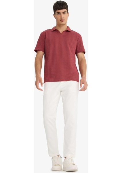 Tailored Regular Fit Duble Paça Pantolon F0288AX25AU fırsatları