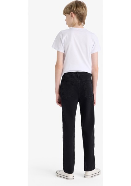 Erkek Çocuk Straight Fit Düz Paça Jean Pantolon F0454A825AU