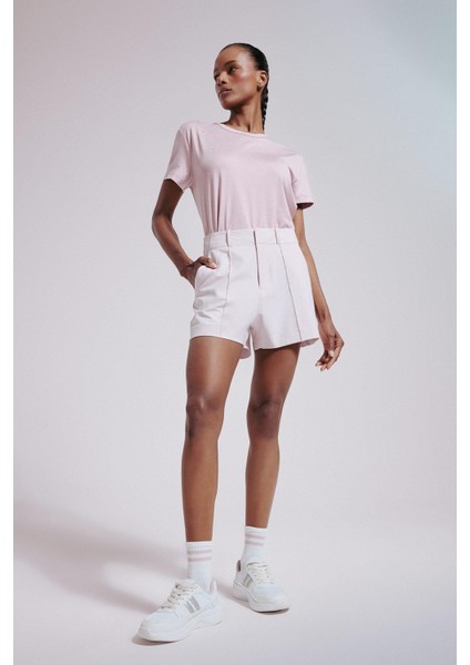 Fit Standart Fit Dokuma Şort E2543AX25SM