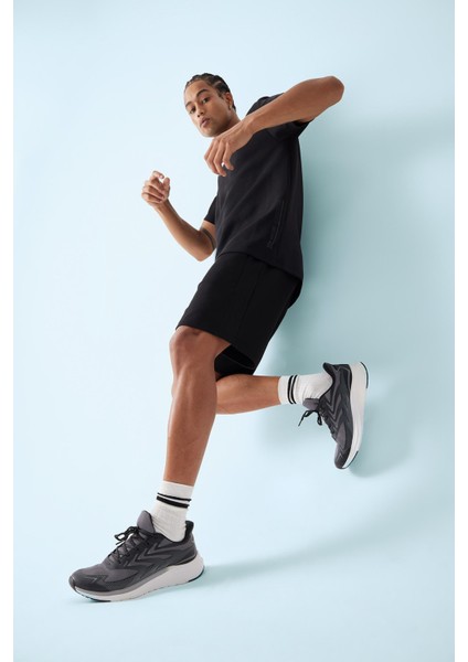 Fit Standart Fit Modal Kumaş Sporcu Kısa Paça Şort D9311AX25SP fiyatları
