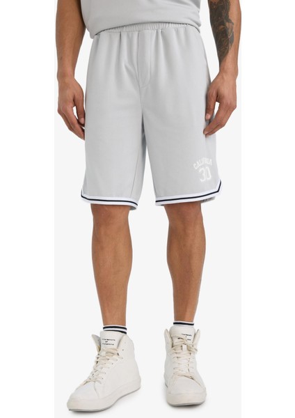 Fit Hızlı Kuruyan Standart Fit Sporcu Kısa Paça Şort C2419AX25HS indirimleri