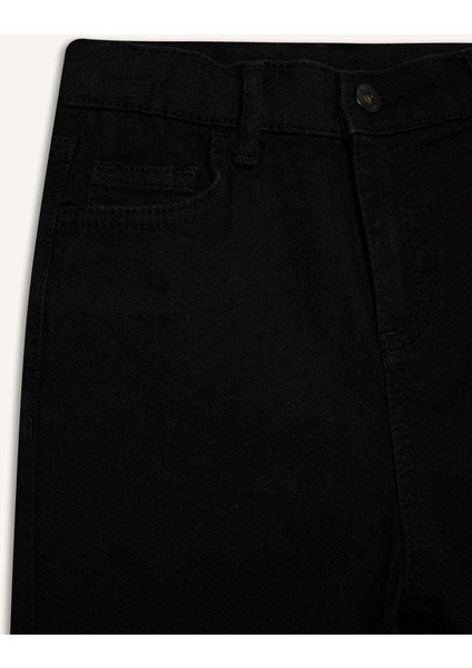 Erkek Çocuk Okul Slim Fit Dar Kesim Düz Paça Jean Pantolon C3683A825AU