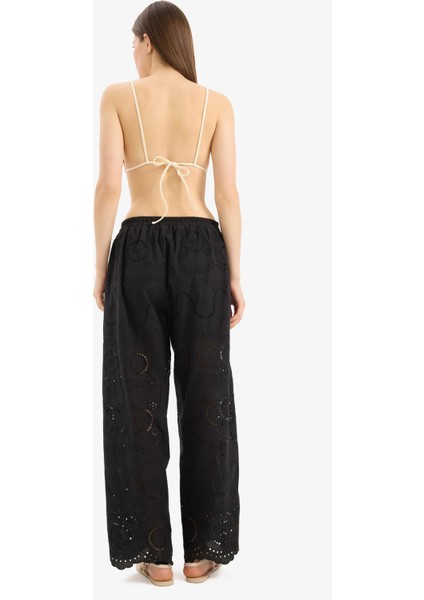 Regular Fit Brode Plaj Pantolonu-Fall in Love E4711AX25SM indirimleri