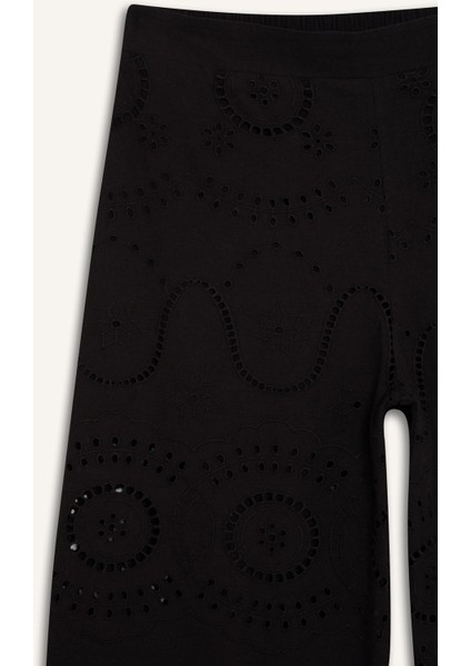 Regular Fit Brode Plaj Pantolonu-Fall in Love E4711AX25SM