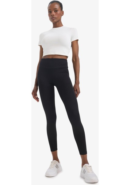 Toparlayıcı Yüksek Bel Soft Sporcu Tayt B4590AX25SP