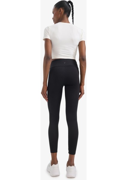 Toparlayıcı Yüksek Bel Soft Sporcu Tayt B4590AX25SP