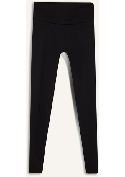 Toparlayıcı Yüksek Bel Soft Sporcu Tayt B4590AX25SP