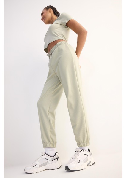 Fit Standart Fit Çift Cepli Paçası Lastikli Standart Boy Sporcu İnce Eşofman Altı A4557AX25SP fiyatları